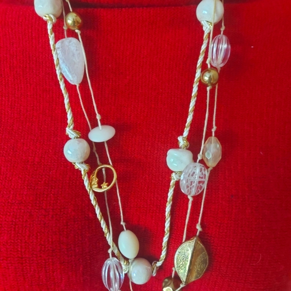 Vintage Lonnie Lovness Handmade Necklace